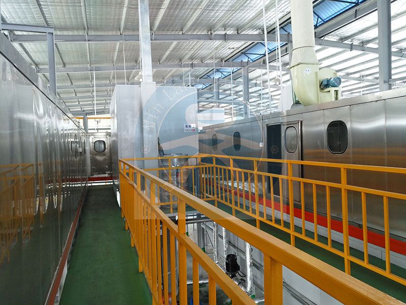 液晶電視機殼噴漆線-TCL電器